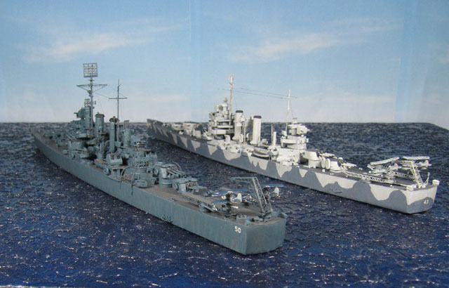 USS Helena und USS Nashville