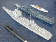 Lenkwaffenkreuzer USS Long Beach, Schwerer Kreuzer USS Wichita, Geschützter Kreuzer USS Raleigh (1/700)