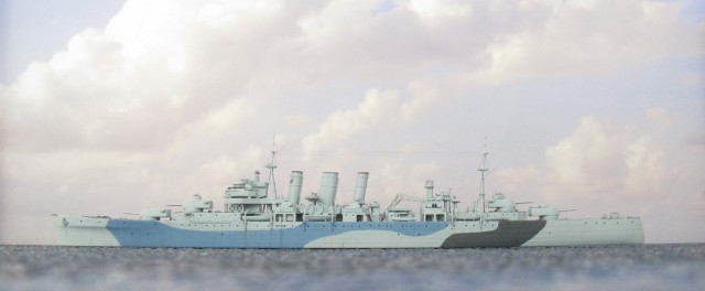 Schwerer Kreuzer HMS Norfolk (1/700)