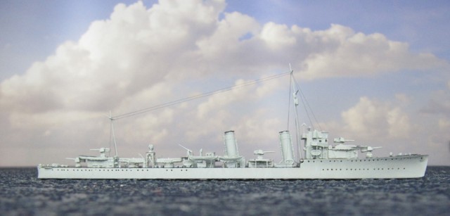 Britischer Flottillenführer HMS Scott (1/700)