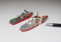 Eisbrecher CCGS Sir Wilfrid Laurier Polarforschungsschiff L'Astrolabe (1/700)