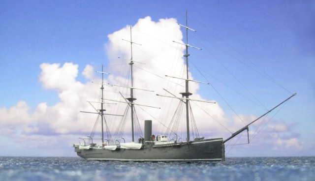 Korvette USS Trenton (1/700)