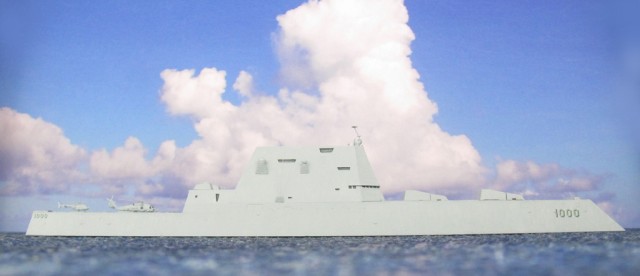 Zerstörer USS Zumwalt (1/700)