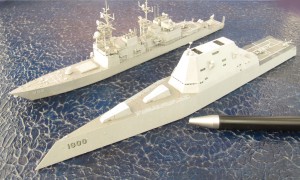 Zerstörer USS Zumwalt (1/700)