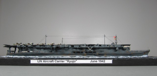 Flugzeugträger Ryujo (1/700)