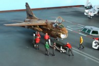 Marinekampfflugzeug LTV A-7E Corsair II (1/144)