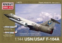 F-104A Starfighter (1/144) Deckelbild Minicraft-Bausatz