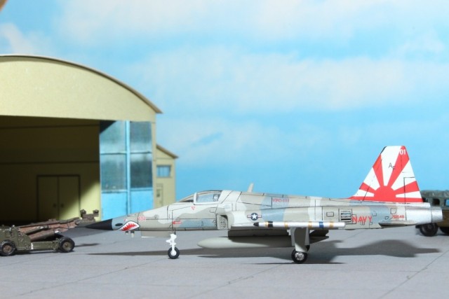 Feinddarstellungsflugzeug Northrop F-5N Tiger II (1/144)