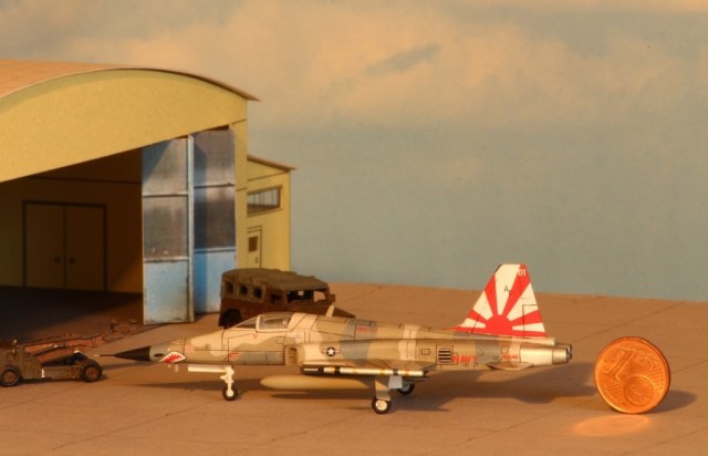 Feinddarstellungsflugzeug Northrop F-5N Tiger II (1/144)