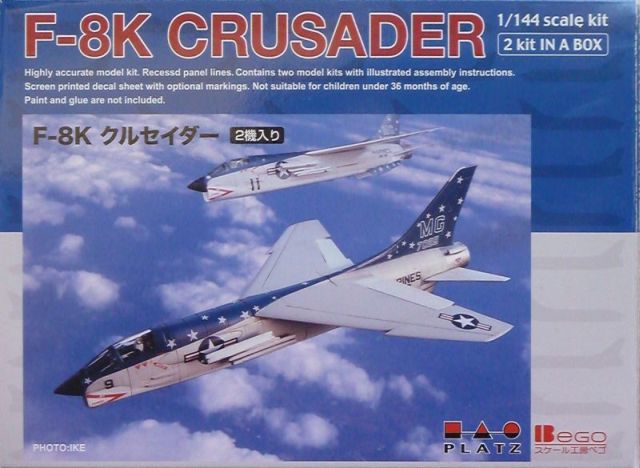 Jagdflugzeug Vought F-8K Crusader (1/144)