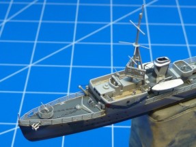 Torpedoboot T 15 (1/700) im Bau