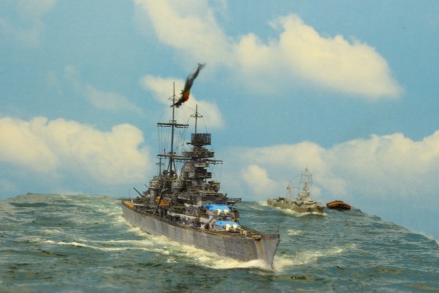 Zerstörer Z 5, Schwerer Kreuzer Prinz Eugen und Torpedoboot T 15 (1/700)