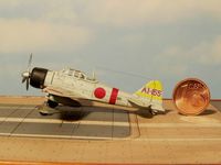 Mitsubishi A6M2b Zero in 1/144 von Matthias Pohl