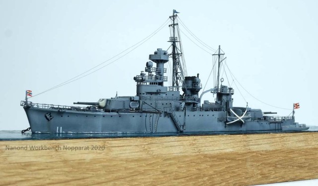 Küstenpanzerschiff Thonburi (1/700)