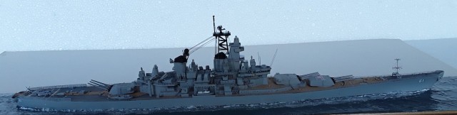 Schlachtschiff USS Iowa (1/700)