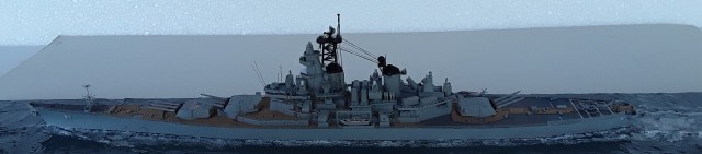 Schlachtschiff USS Iowa (1/700)