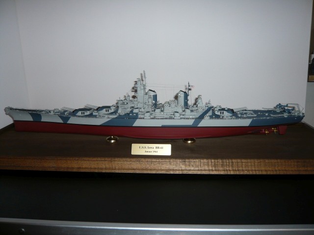 Schlachtschiff USS Iowa (1/350)