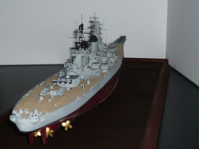 Schlachtschiff USS Wisconsin (1/350)