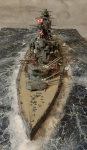 Japanisches Schlachtschiff NAGATO in 1/350 von Rainer Michalek