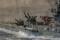 Japanisches Schlachtschiff NAGATO in 1/350 von Rainer Michalek