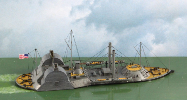 Schaufelrad-Flußpanzerschiff USS Choctaw (1/700)