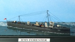 Zerstörer HMS Forester  (1/700)