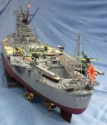 Schlachtschiff HJMS Yamato (1945) in 1/350 von Steffen Franke