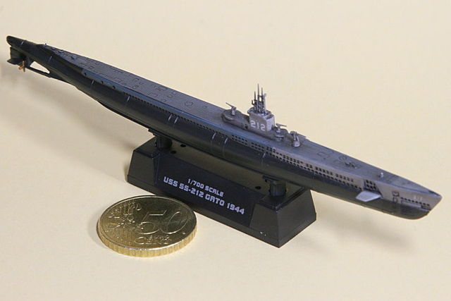 USS Gato (SS-212) 1944 in 1/700 von Stefan Labich