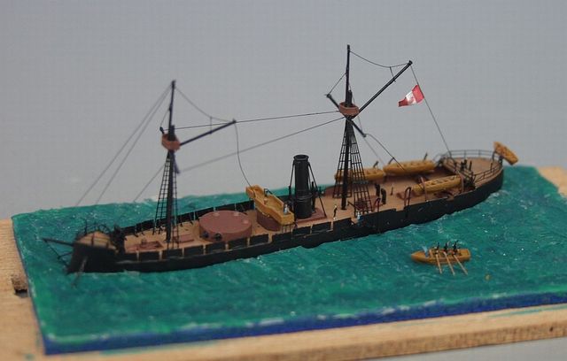 Turmschiff Huascar (Kombrig 1/700) von Thomas Sperling