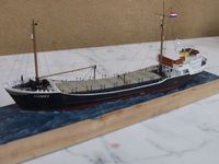 Küstenmotorschiff MS Lumey in 1/200 von Thomas Sperling