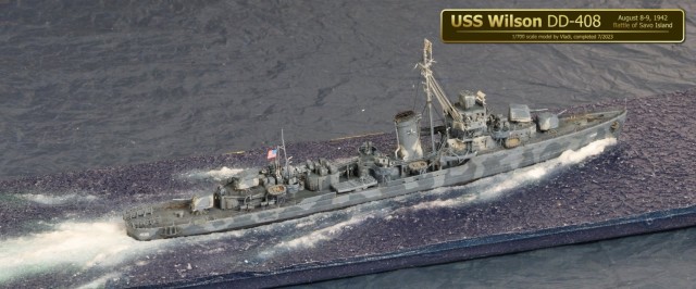 Zerstörer USS Wilson (1/700)