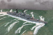 Zerstörer HMS York in 1/700 von Vasilij Ratej