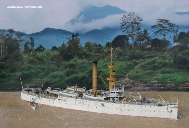 Kanonenboot USS Helena (1/350)