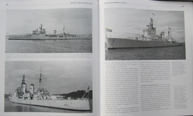 British Town Class Cruisers Beispielseite