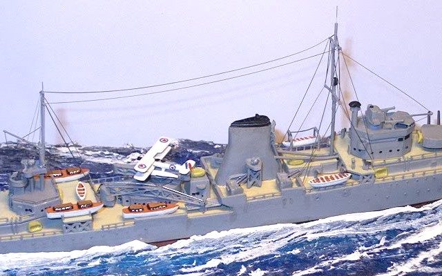 HMS Ajax 1/600 von Joerg Schumbert