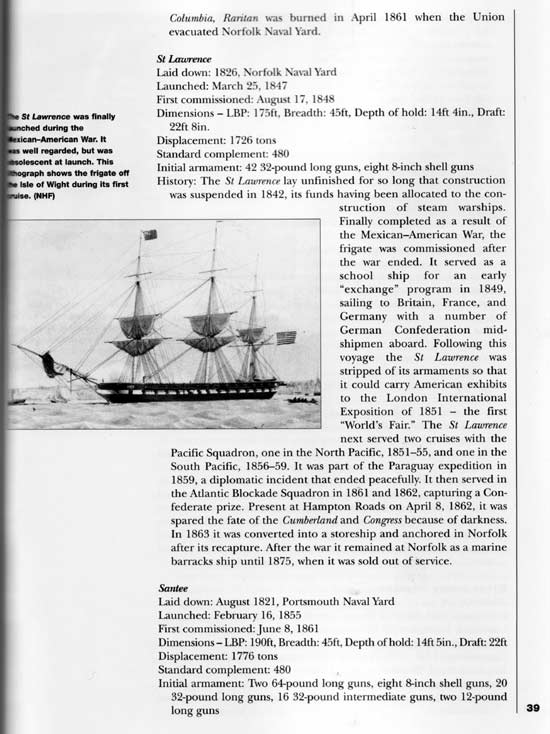 Beispielseite mit USS St. Lawrence