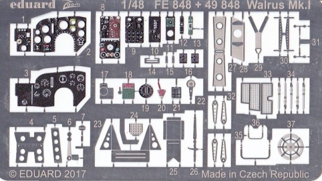 Walrus Mk.I interior FE 848