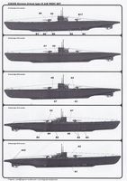 Flagman: Typ IX A/B Profi Set U-Boot Bausatz 1/350