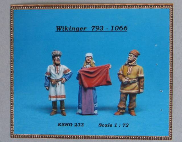 Hecker&Goros: Wikinger Figuren 1/72