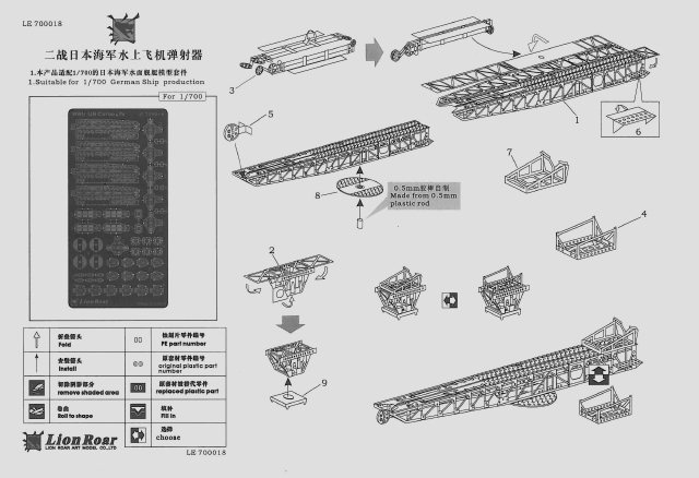 LionRoar: IJN Catapults 1/700