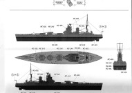 Schlachtschiff HMS Rodney Bemalanleitung