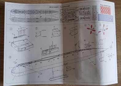 U-Boot des Projekts 685 Anleitung