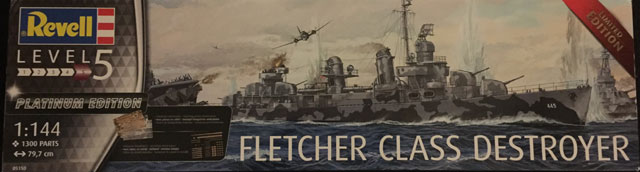 Zerstörer USS Fletcher (1/144)