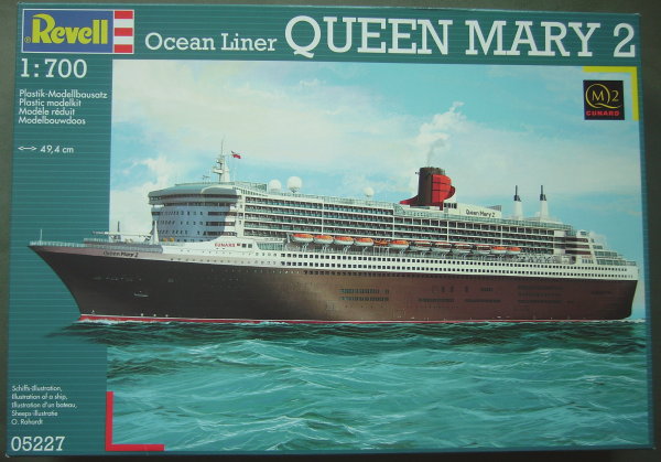 Revell: Queen Mary 2, 1/700