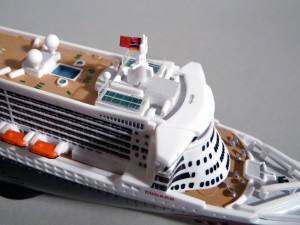 Queen Mary 2 Modell von Jan Melcher