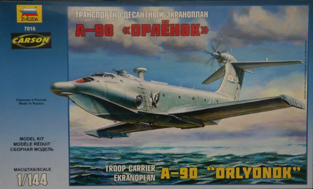 Ekranoplan A-90 Deckelbild